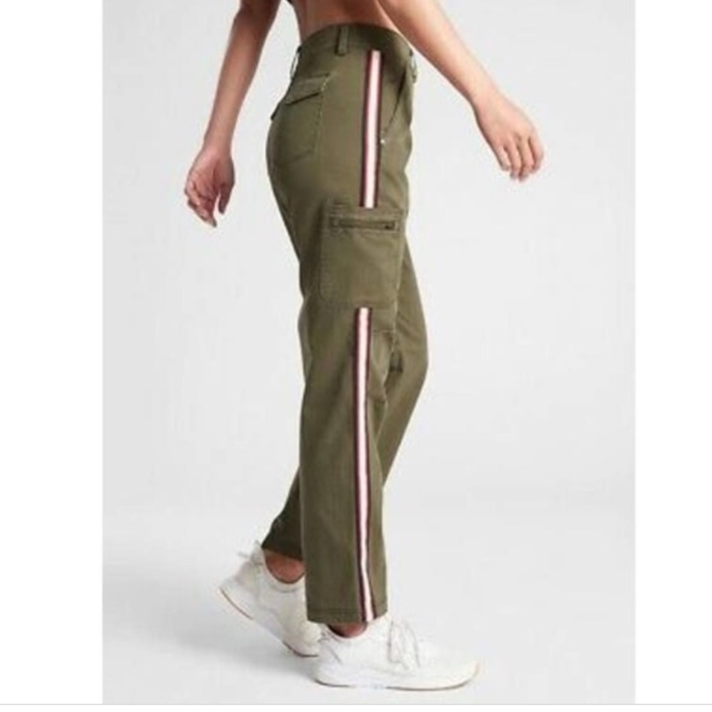 Athleta Summit Cargo Pant with Side Stripe